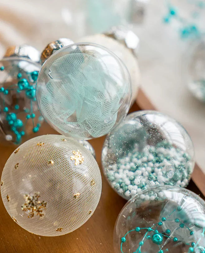 Transparent Hohlball Weihnachtsbaumdeko | Brehn