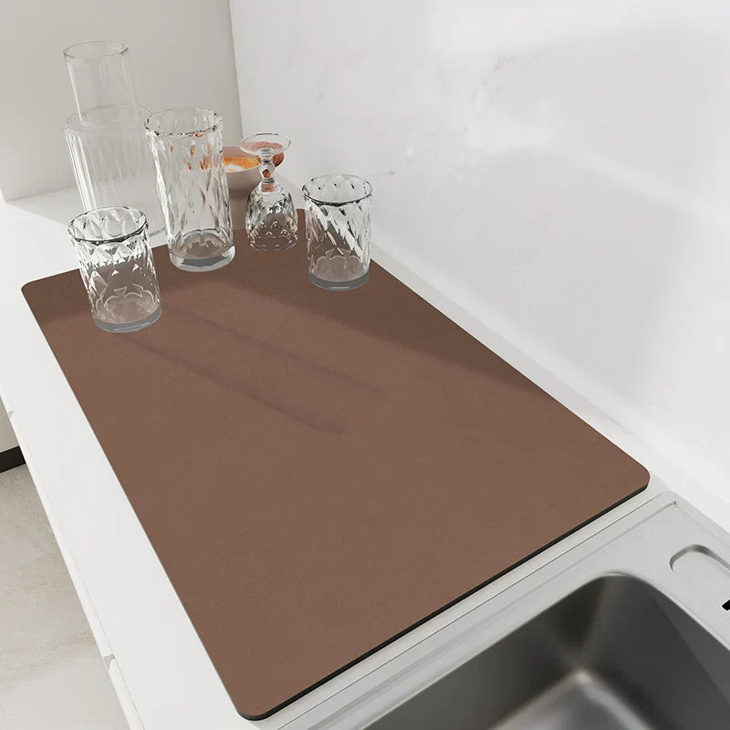 Brehn | Super Absorbierend Große Schnell Trocknende Rutschfeste Küchenmatte