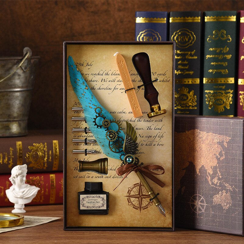 Brehn | Phoenix Feather Mechanik Kalligrafie Stift Set