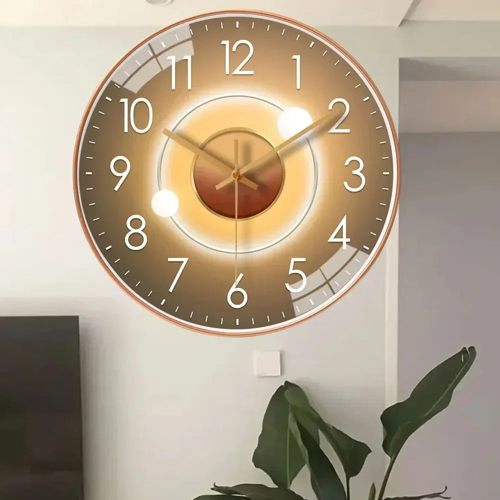 Brehn | SilentTime – Digitale Wanduhr im klassischen Stil