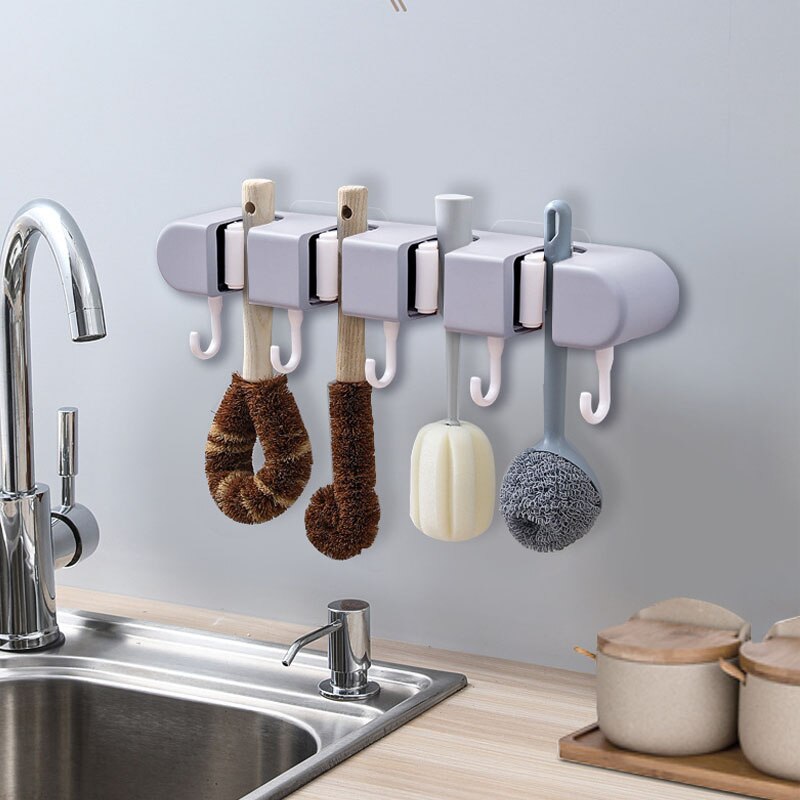 VIvolux | Ultra Clean Wandmontierter Mop Speicherkonsole