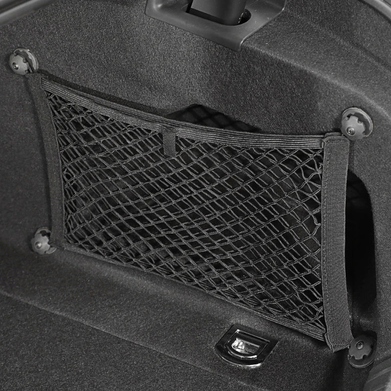 Brehn | Dehnbare Mesh-Cargo-Netz-Autolager-Organizer-Tasche