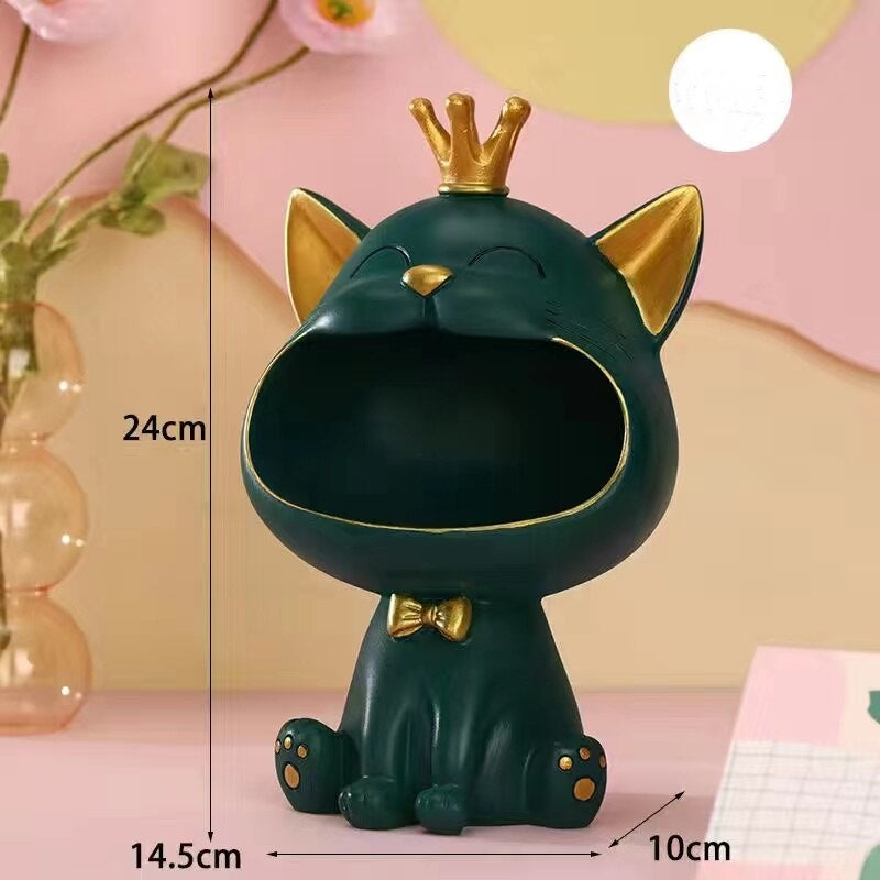 Brehn | Fortune Kitty Statue Zuhause Aufbewahrungsbox