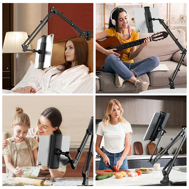 Tablet-Halterung – FlexiMount – 360° drehbar – verstellbarer Halter