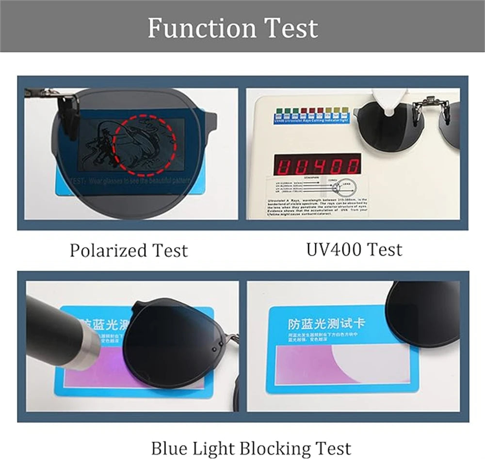 Polarisierte Clip-On Sonnenbrille | Brehn