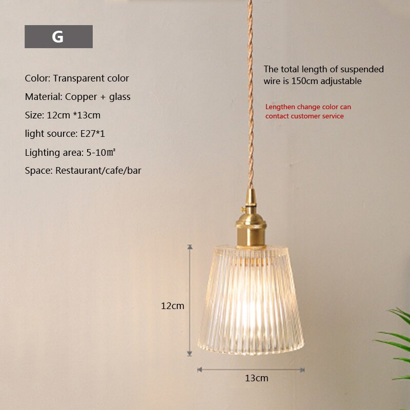 VIvolux | Nordic Brilliance Transparente Glas Pendelleuchte