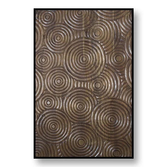 Abstrakte schwarze goldene Baumringe Wandkunst Fine Art Leinwanddrucke Licht Luxus Bilder für Wohnzimmer Foyer Eingangsbereich Empfangsraum Kunst Dekor