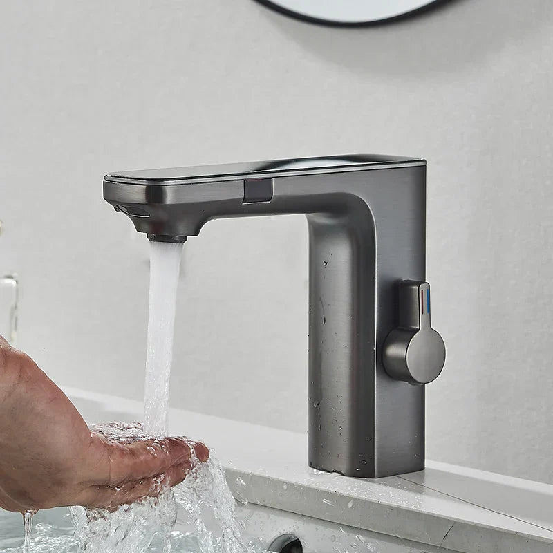 Smart Sensor Energiesparender Digitalanzeige Wasserhahn