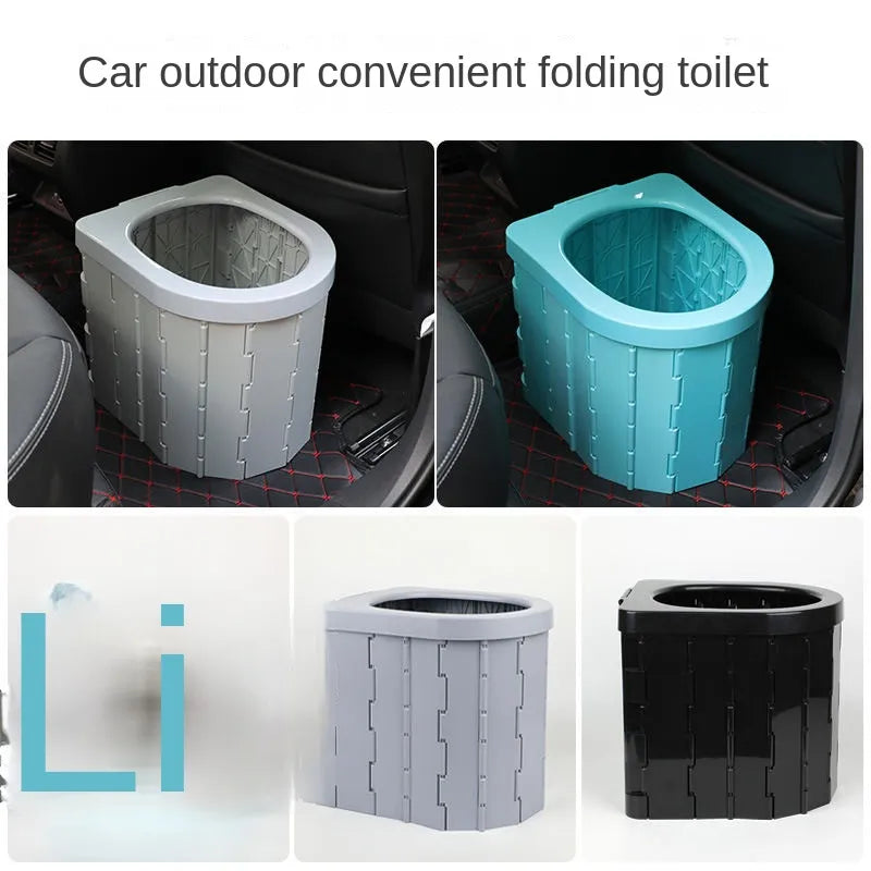 Bequeme Reise Faltbare Camping-Toilette | Brehn