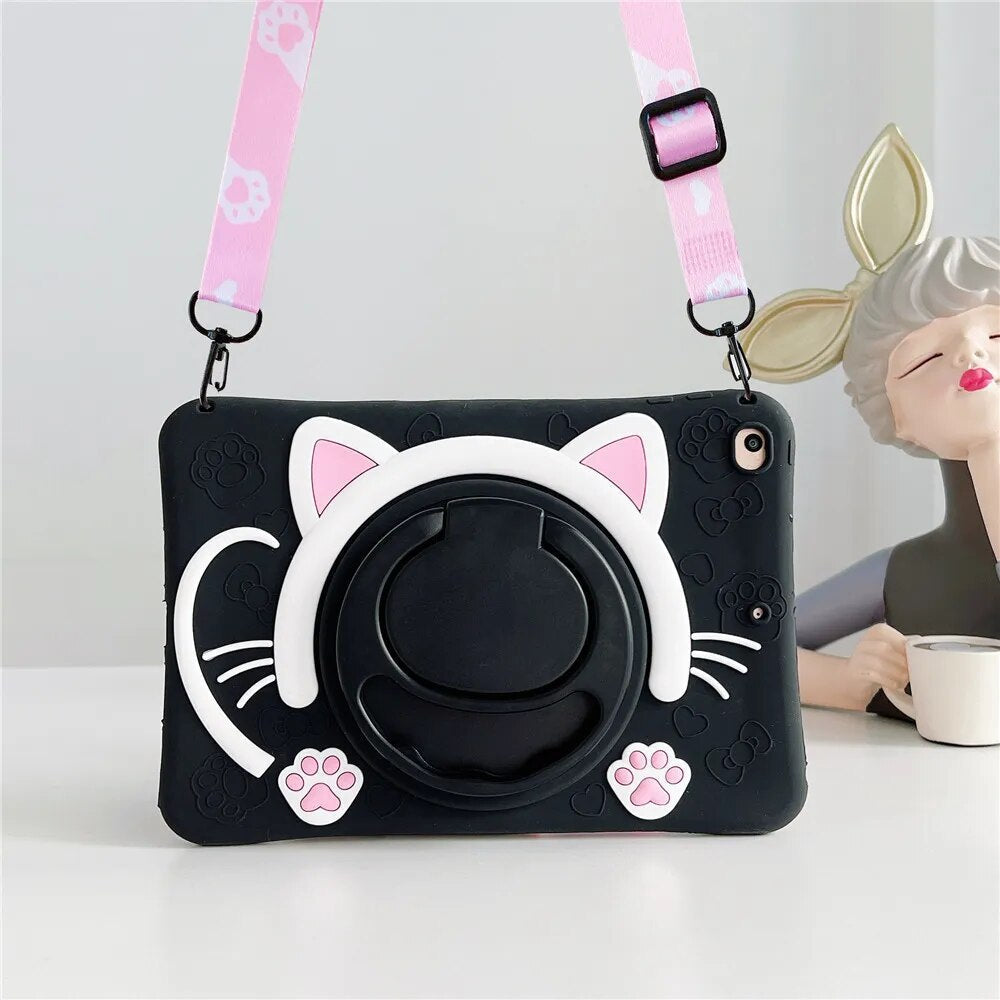 VIvolux | Star Cartoon Kinder Flexibles iPad Case Stand