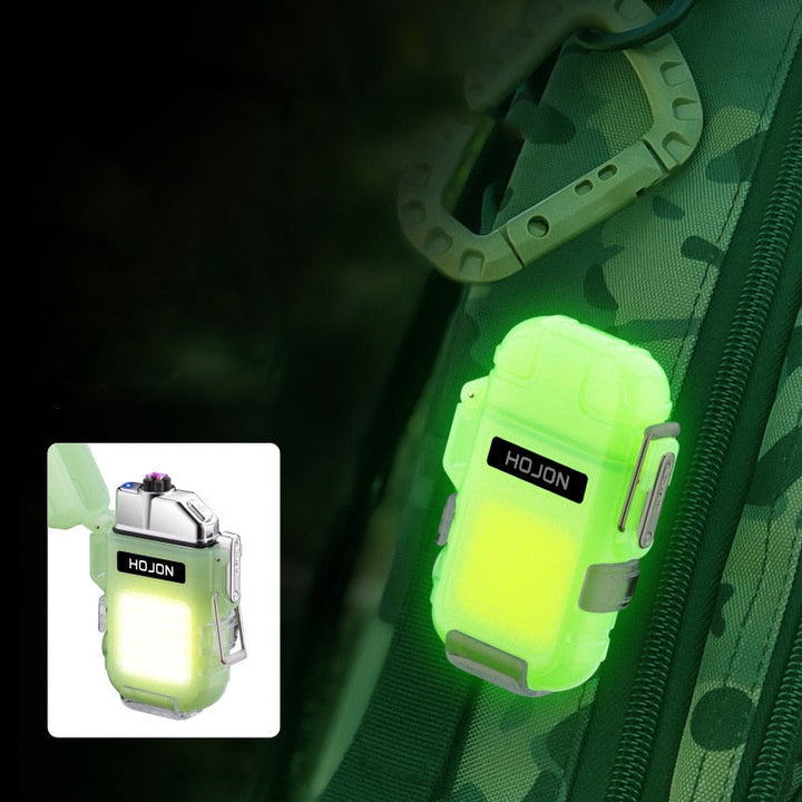 Brehn | Plasma Power Wiederaufladbares Transparentes Feuerzeug