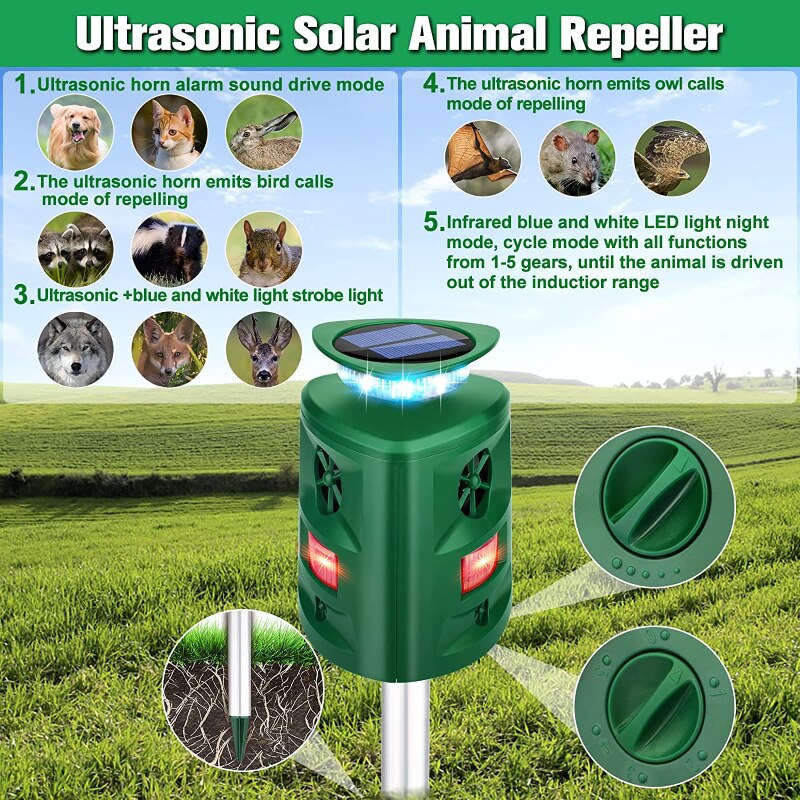 Brehn | Solar-Ultraschall-Repeller