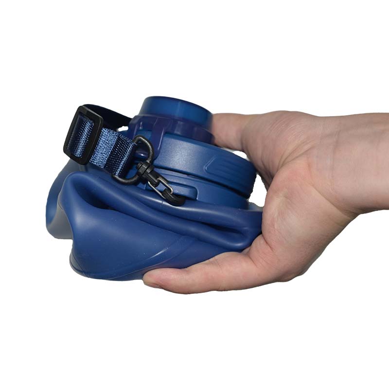 VIvolux | Unzerstörbare Faltbare Camping Wasserflasche