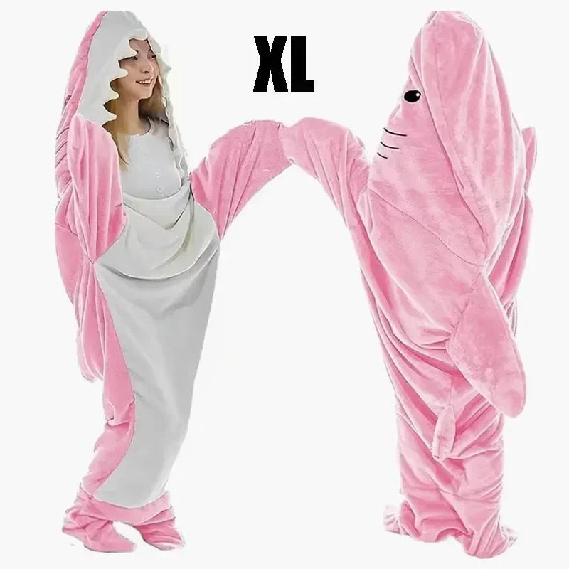 Snuggly Shark Kuscheldecke mit Kapuze | Brehn