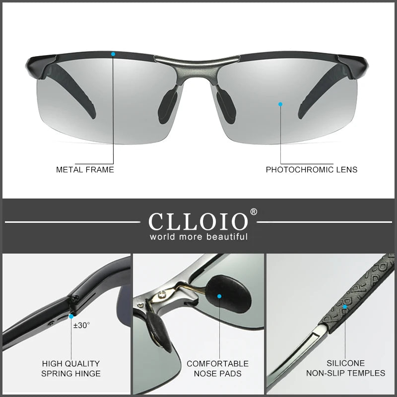 Photochrome Sonnenbrille mit polarisierten Gläsern | Brehn