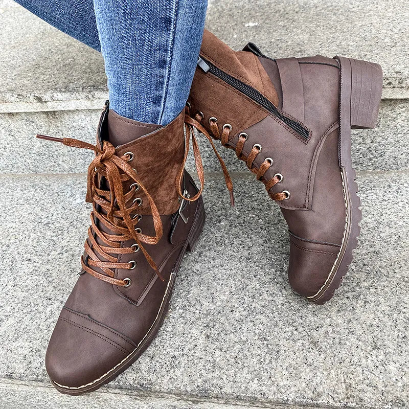 Amalthea Vintage Knöchelstiefel