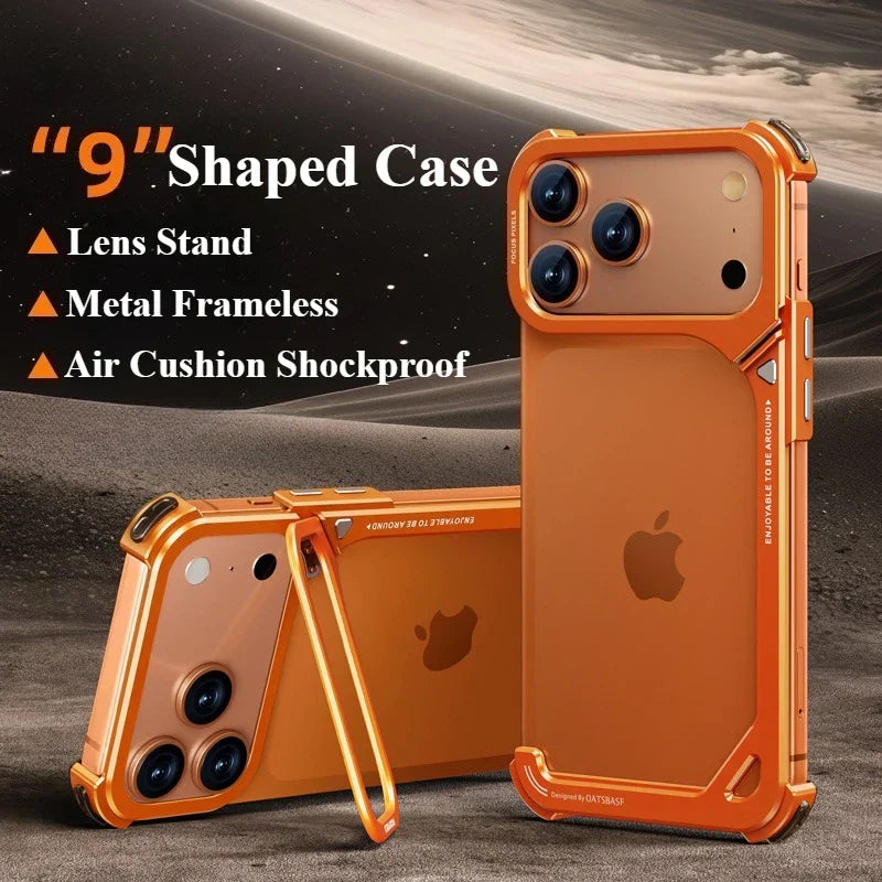 Metallrahmenloser Bumper für iPhone 17