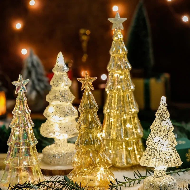 Brehn | Weihnachtszeit LED Frosted Glass Baumlampe