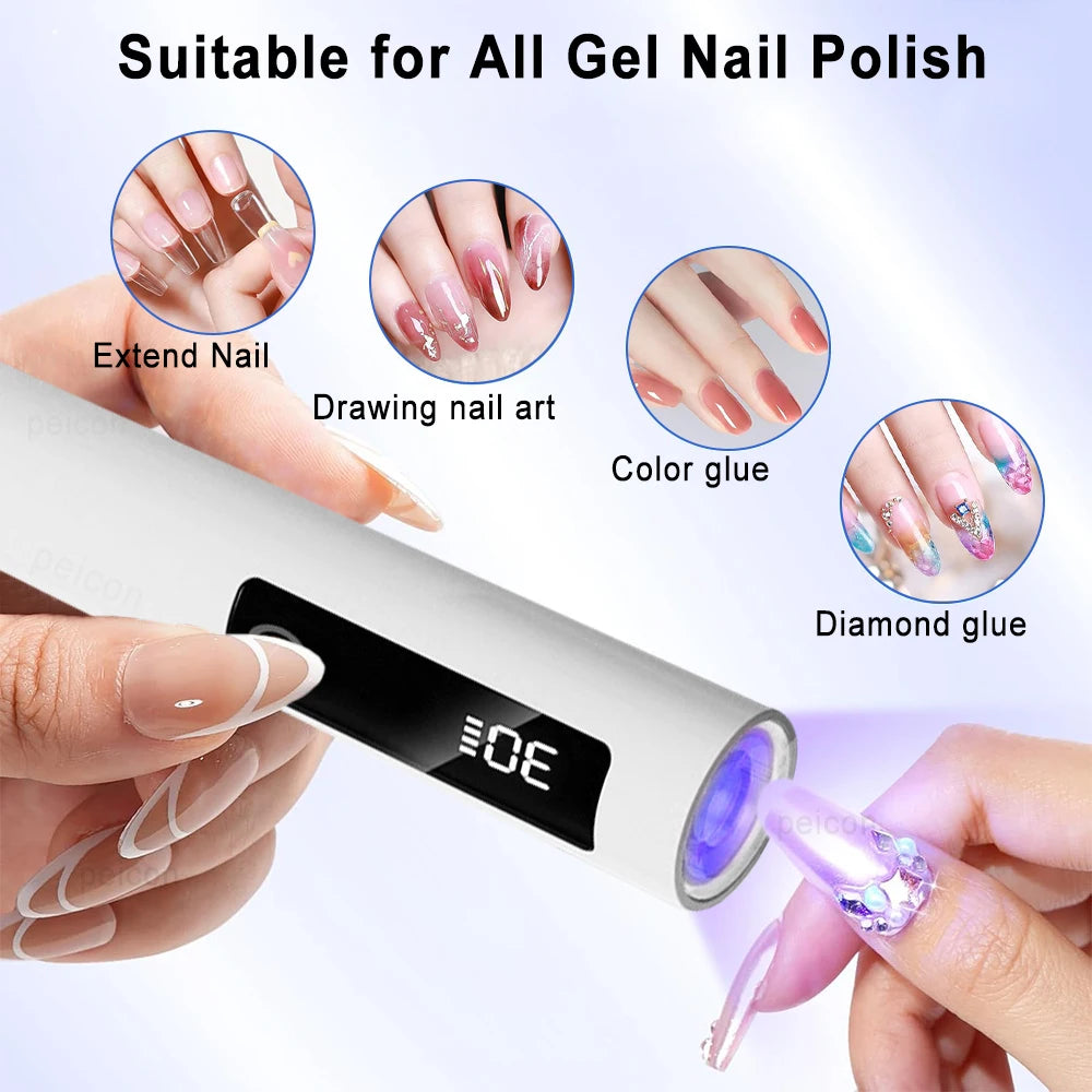 UV-Nagelstift mit Klappständer – aufladbar | Brehn