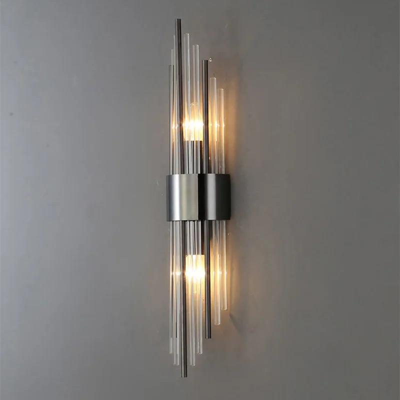 Brehn | GoldenLuxe Elegante LED-Wandleuchte | Luxuriöses Design in Gold | Stilvolle Wandbeleuchtung