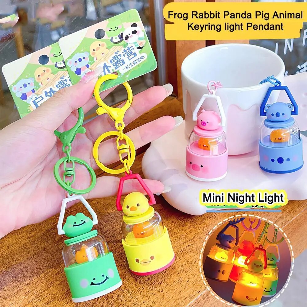 VIvolux | Leuchtende Glow Buddies Charakter Schlüsselanhänger