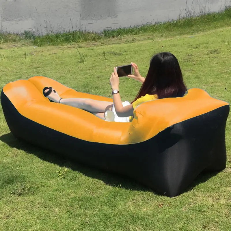 Brehn | Tragbares aufblasbares Outdoor-Luftsofa Bett Lounger