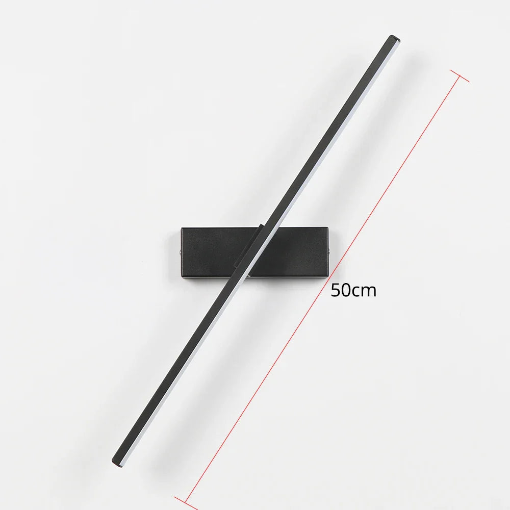 Brehn | AuroLite Verstellbare LED-Wandleuchte | 330° Schwenkbar | Modernes Design für Schlafzimmer & Wohnzimmer | Aluminium