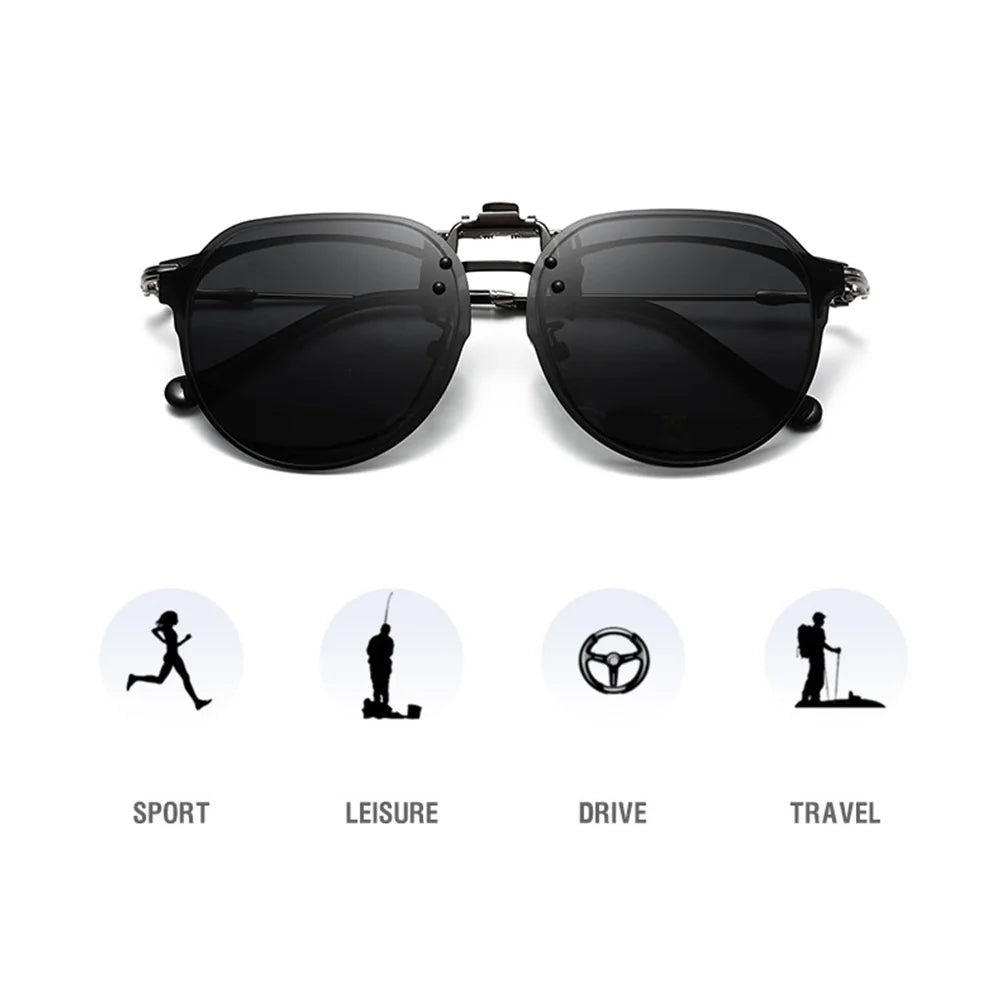 Polarisierte Clip-On Sonnenbrille | Brehn