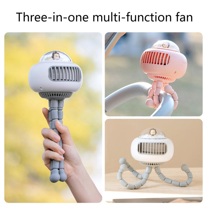 Tragbarer flexiBrehner süßer Babywagenventilator | Brehn