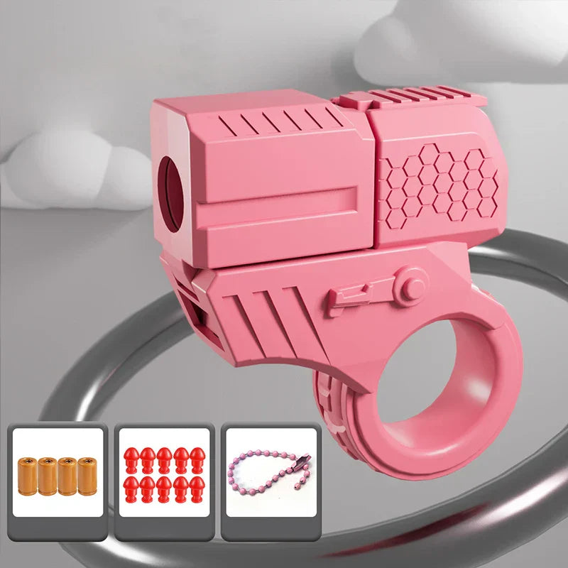 Brehn | Mini Shell Launcher EDC Finger Ring Spielzeugwaffe