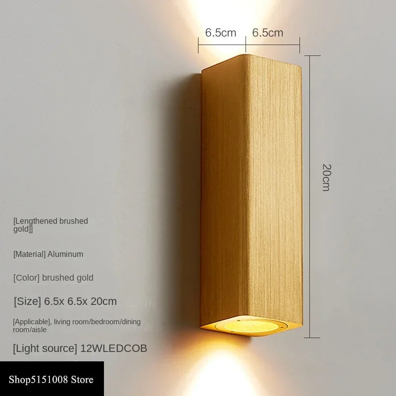 LumiGlow - Stilvolle LED-Wandlampe mit Warm- und Kaltlicht | Brehn