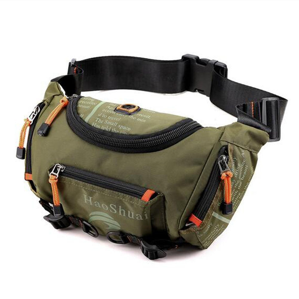 Brehn | Wasserdichte Oxford-Stil Stash-Taschenbauchtasche