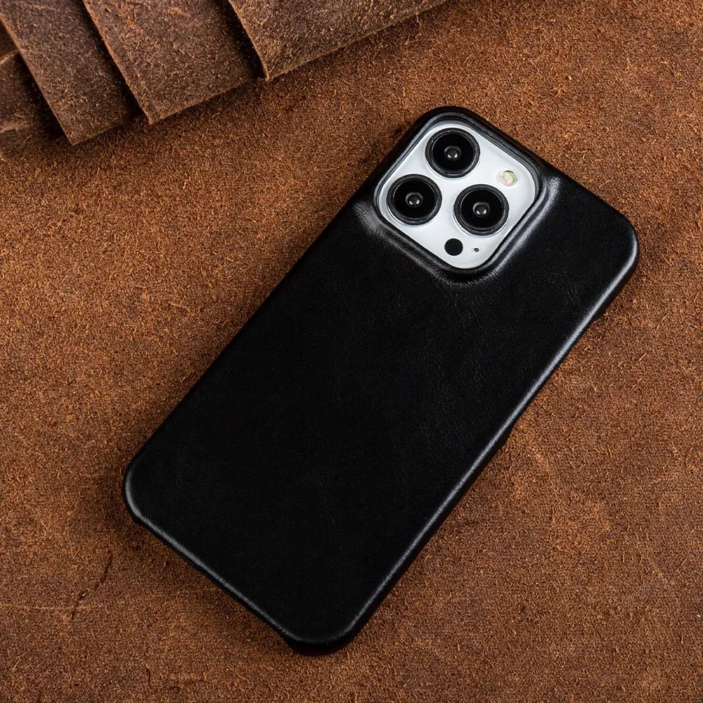 BowLift | RoyalLeather: Luxurious, handcrafted case made of genuine cowhide leather for the iPhone