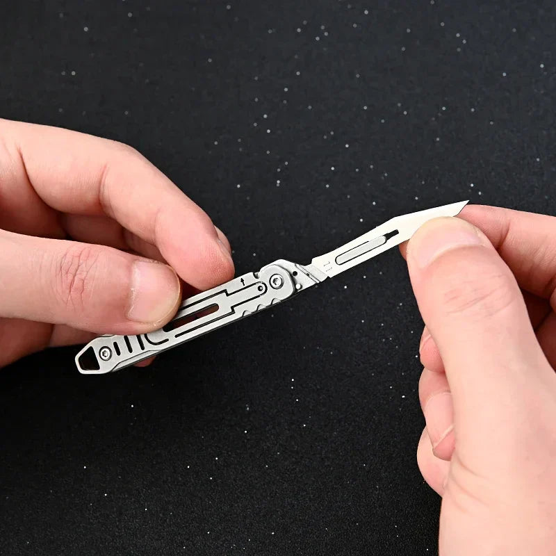 Austauschbare Klingen Faltbares EDC-Messer | Brehn