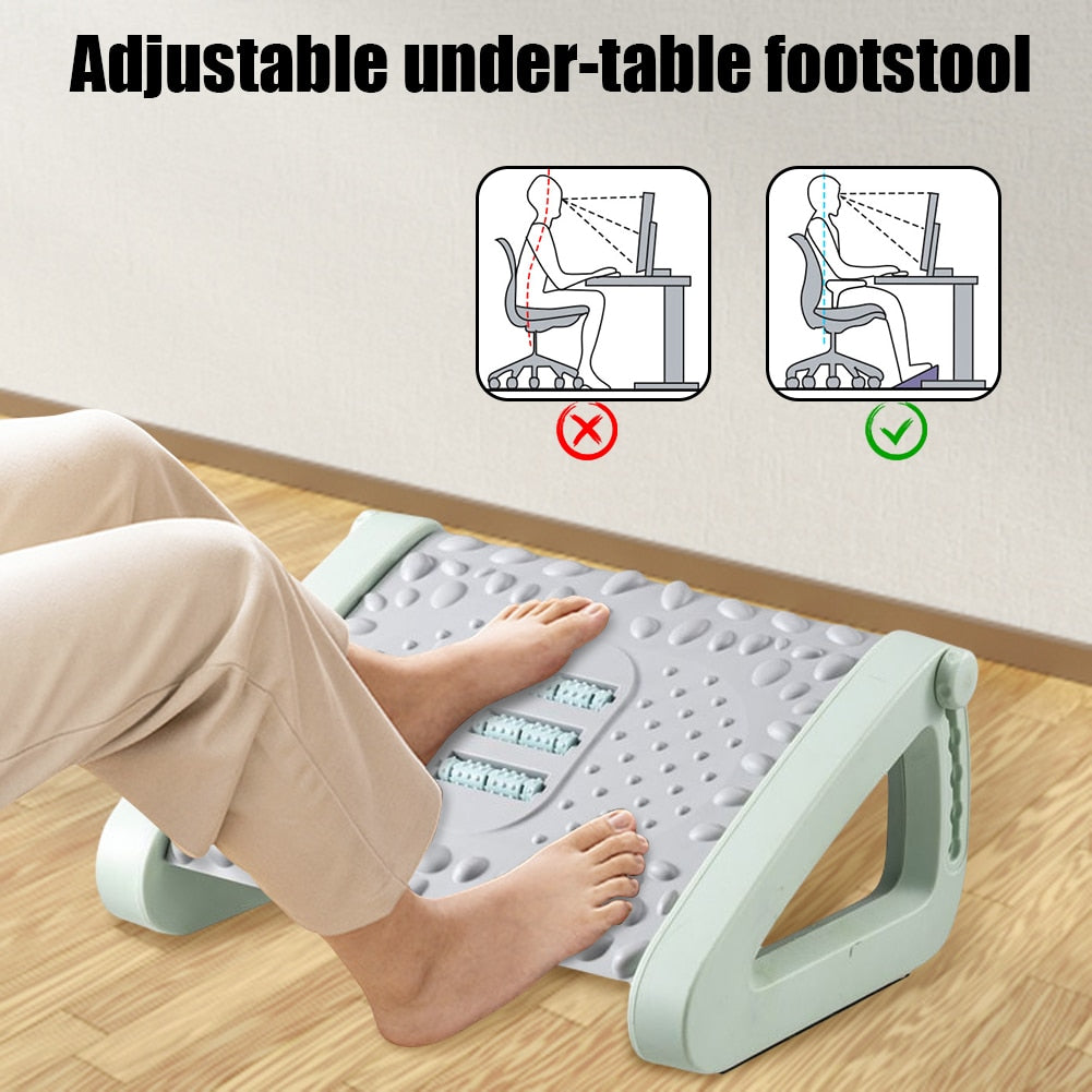 Ergonomische Fußstütze Massager für das Home Office