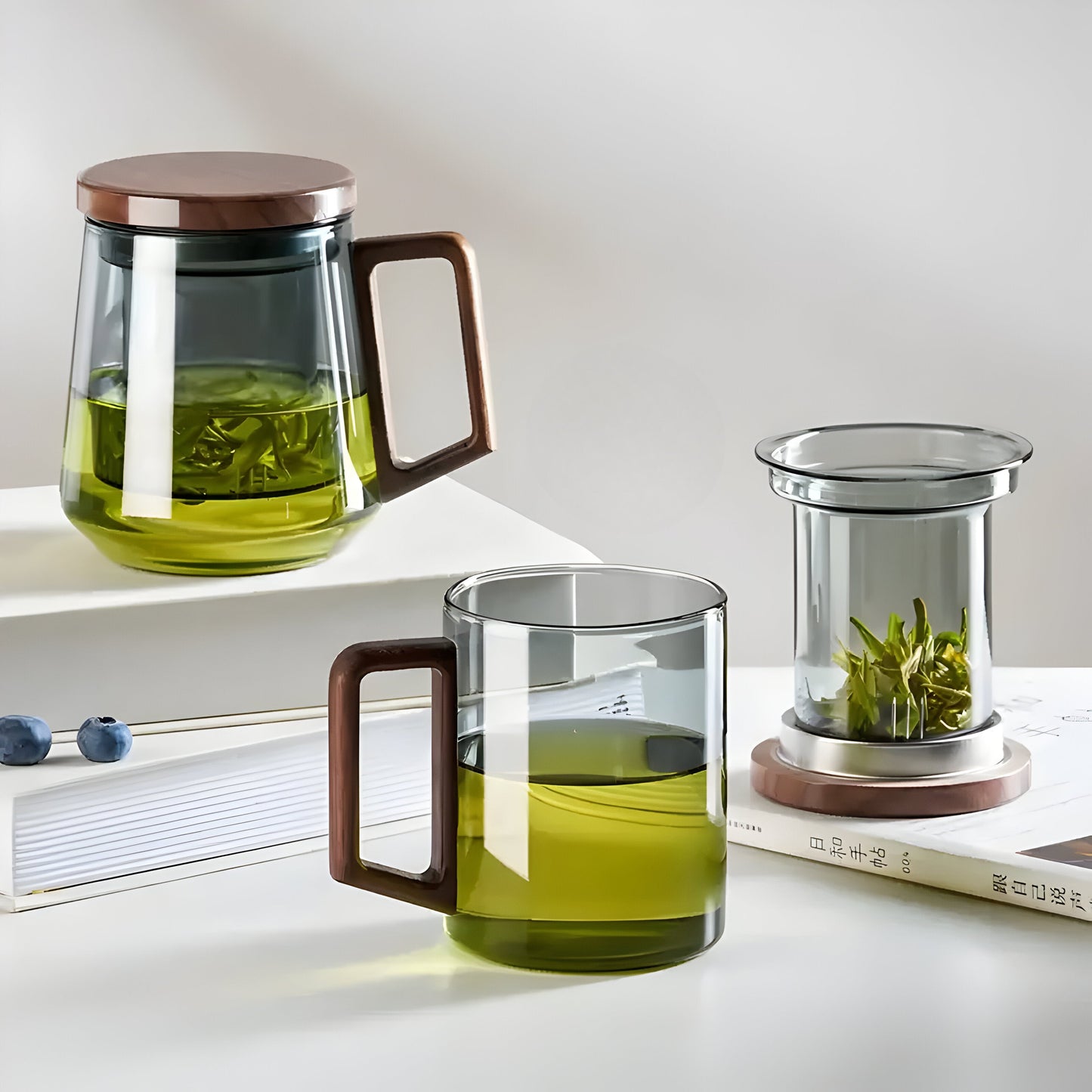 ArtisanBrew Tasse – Hitzebeständige Glastasse für Tee | Brehn