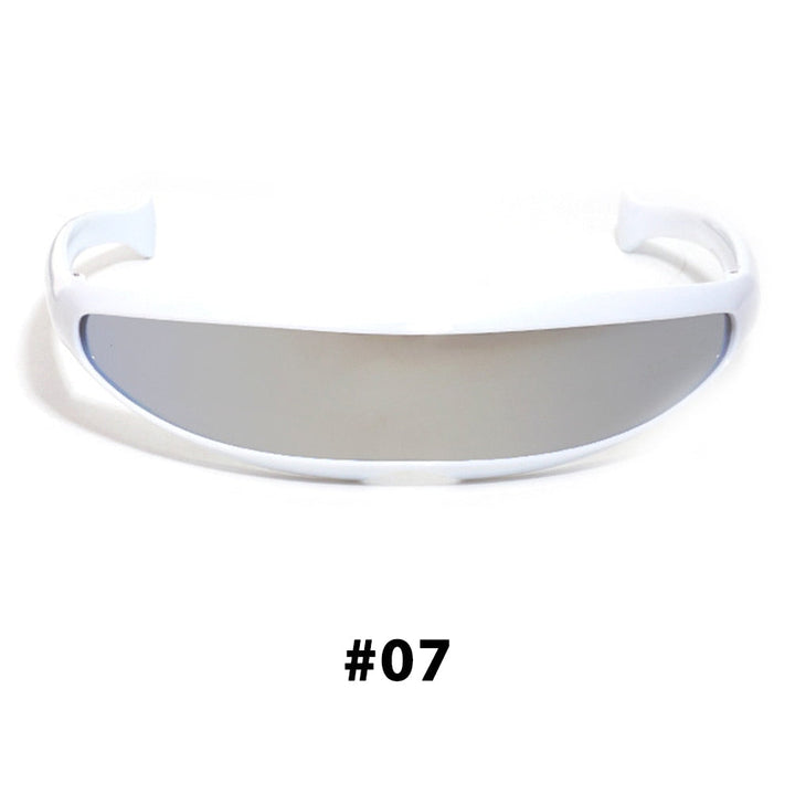 VIvolux | Futuristische Cyborg Cosplay Sonnenbrille