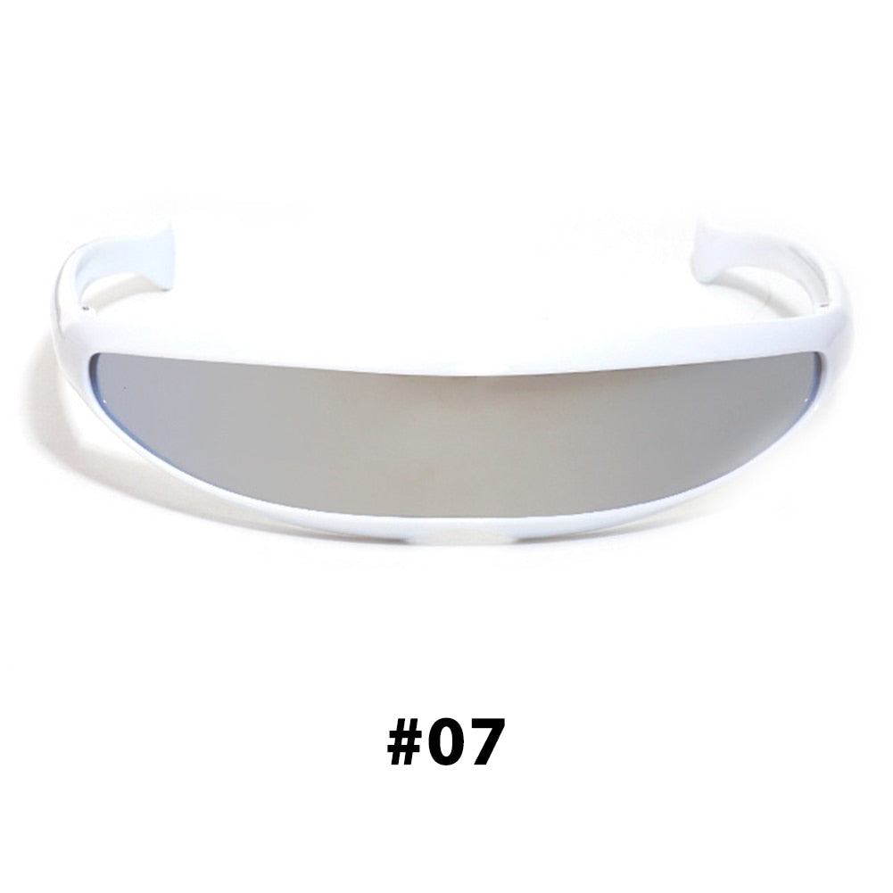 Brehn | Futuristische Cyborg Cosplay Sonnenbrille