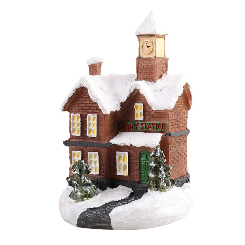 Brehn | Winterträume LED Weihnachtshaus Figuren