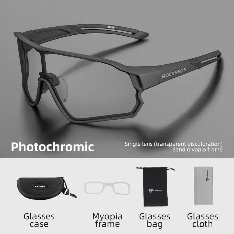Fahrradbrille mit photochromen Gläsern | Brehn