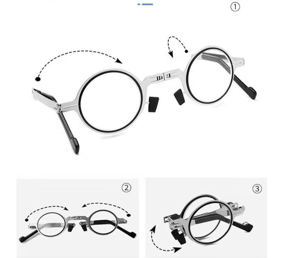 CompactView Lesebrille – Faltbare Brille für Komfort und Schutz