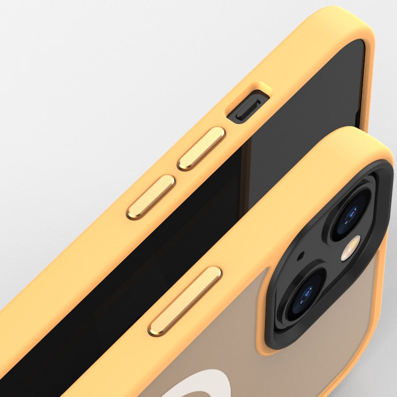 Brehn | Transparent Klarheits Schild iPhone Hülle