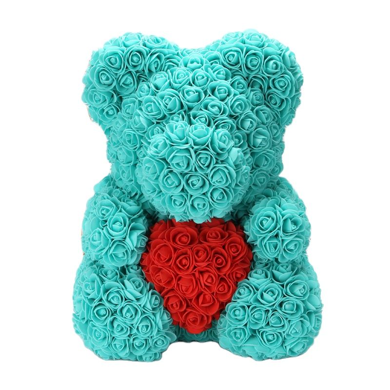 Brehn | Künstliche Rosenblumen Teddybär