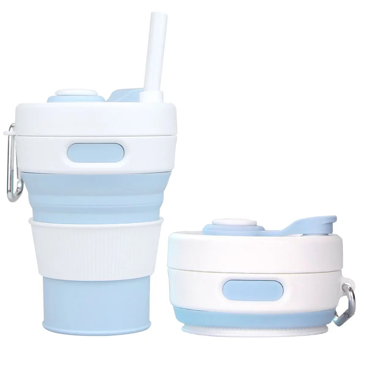 Wiederverwendbare tragbare Sip-and-Go zusammenklappbare Tasse | Brehn