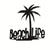 Beach Life Kokosnussbaum Metall Wandkunst 3D Dekoration Für Wohnzimmer Schlafzimmer Zuhause Büro Wand Dekoration | Brehn