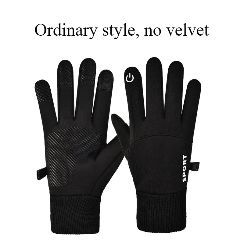 Brehn | GlacioShield Pro Gloves | Waterproof Winter Gloves | Touchscreen & Non-Slip | Warm Fleece Lining for Skiing, Cycling & Outdoor