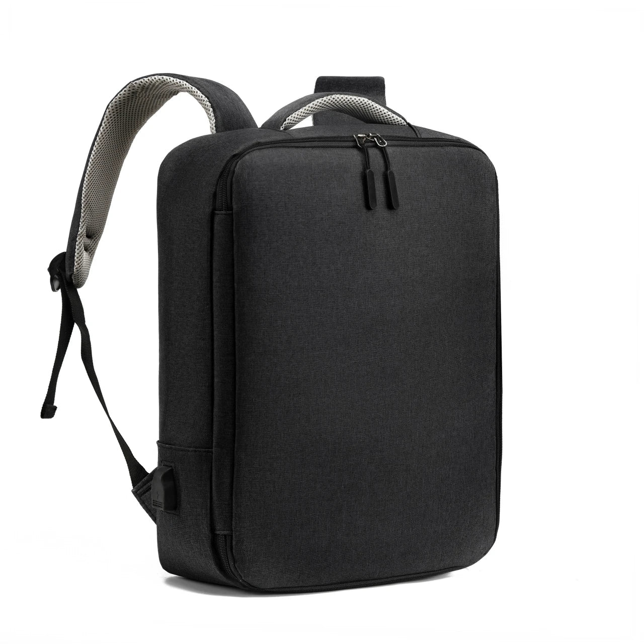 Brehn | Moderner TechSafe Rucksack - Mit praktischer USB-Ladefunktion