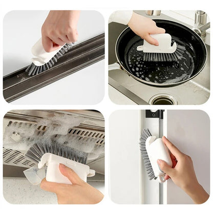 VIvolux | 3in1 Multifunktionale Fenster-Spalt-Reinigerbürste