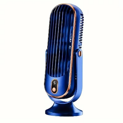 Kompakter, leistungsstarker, tragbarer Tischventilator – USB-aufladbar