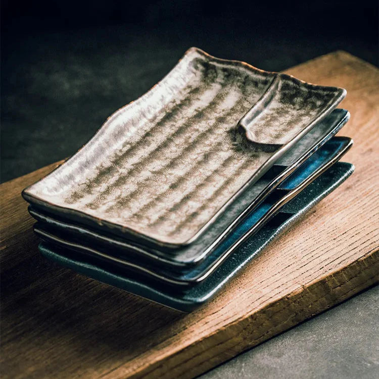 Artisan Keramische Sushi Teller Brehn